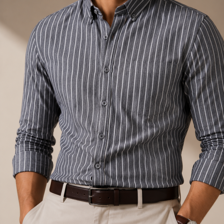 Cotton Striped Shirt