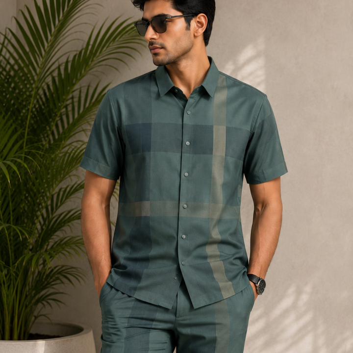 Stitchless Half Sleeves Shirt
